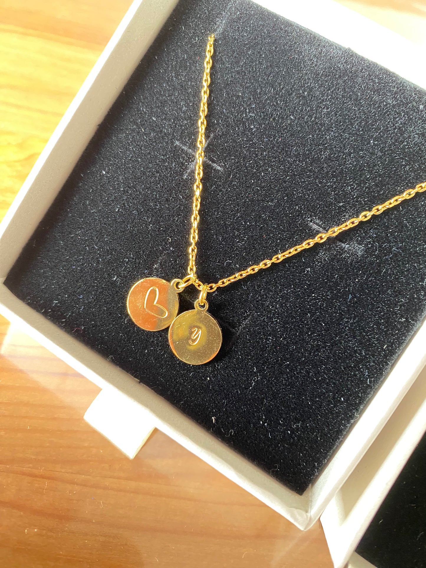 Collier gravé MILA