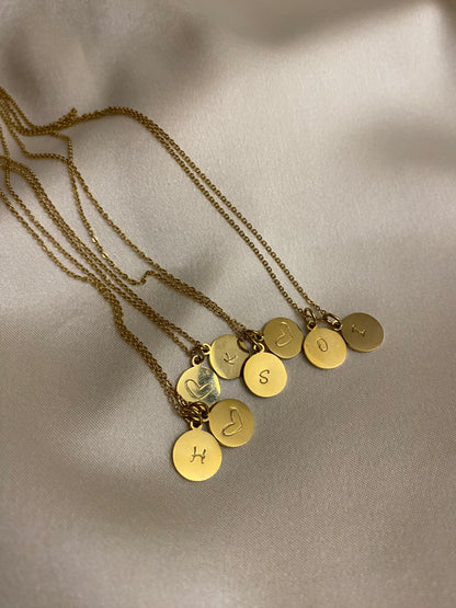 Collier gravé MILA