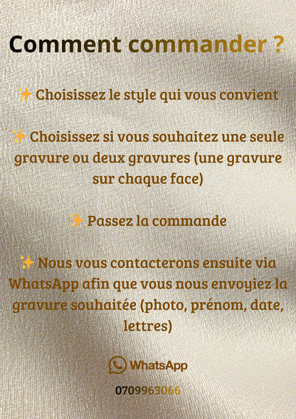 Collier médaillon personnalisé avec photo – Bijou souvenir à ouvrir